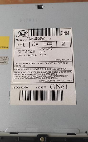manitor lg: Salam aleyküm kia Sorento 2012 ci il modele aid olan orjinal — 4