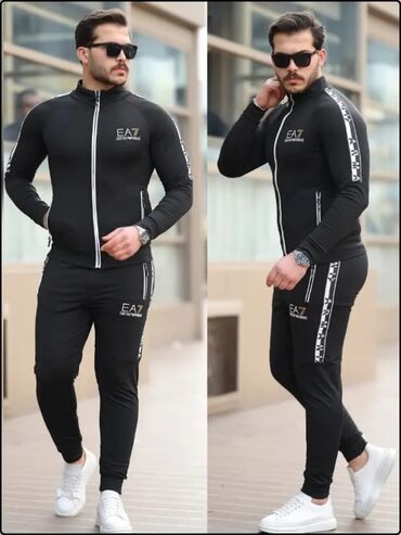 Trenerke: Komplet, S, Ea7, bоја - Crna — 6