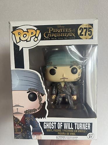 Oyuncaq fiqurlar: Funko Pop! Pirates of the Caribbean – Will Turner (Ghost of Will — 1