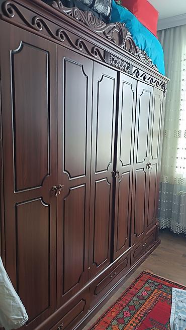 şpon: Klassik üslubda mebel dəsti - Divan: Taxta oyma detallar — 4