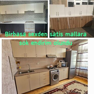 Mətbəx mebeli: Metbex mebellerimize yay kampaniyamiz helede davam edir 100 lerle reng