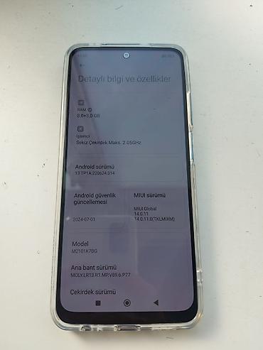iphon 14: Redmi Note 10S, 128 GB, rəng - Göy, Sensor, Barmaq izi, İki sim kartlı — 2