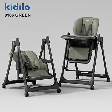 Yemək masaları, oturacaqları: Kidilo 8166 uşaq yemək kreslosu - Çoxfunksiyalı dizayn: həm yüksək — 1