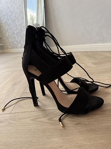 Айымдардын бут кийими: Туфли, 38, Zara, Колдонулган, түсү - Кара, Акылуу жеткирүү, Өзү алып кетүү — 3