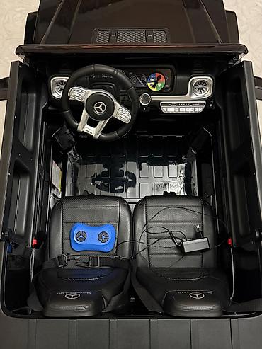 Uşaq üçün elektrik maşınları: Uşaqlar üçün elektrikli Mercedes-Benz G-Class (AMG üslubunda) minik — 5