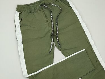 spódnice khaki: Sweatpants, S (EU 36), condition - Good