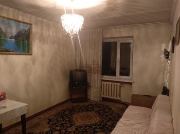 2х комнатные квартиры в бишкеке в Кыргызстан | Долгосрочная аренда квартир: 2 комнаты, 50 м², 5 этаж, Центральное отопление