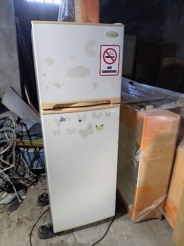 İşlənmiş 2 qapılı Soyuducu Satılır, rəng - Ağ, Dolab içi