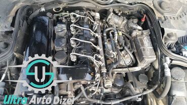 ölüxana mercedes: Mercedes Benz w211 646 motor, Dizel Farsunkalrinin stentde