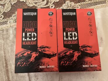 led isıq: Orijinal WATTSTAR H1 H7 Ledlər. Təptəzə. Qutudan Çıxmayıb Heç