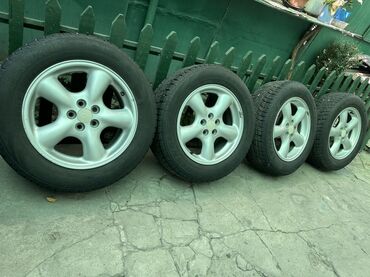 датчик давления шины: Дөңгөлөктөр монтажда 215 / 60 / R 16, Кыш, Колдонулган, Комплект, Жеңил унаалар, Куйма, тешиктери - 5