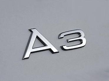 Auto delovi, gume i tjuning: Audi znak natpis A3. Audi znak oznaka A3. ✨ znak je samolepljiv. U — 2