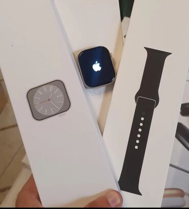 saatlı telefon: Новый, Смарт часы, Apple, цвет - Серый