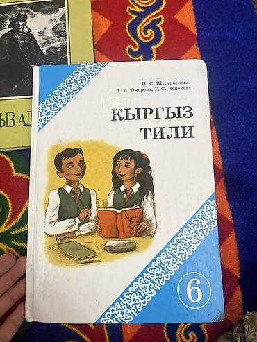 Книги и журналы: Комплект школьных учебников для 6 класса (Кыргызстан): 1) Математика — 4