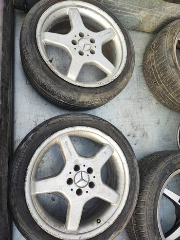 диск на самурай: Куйма Дисктер R 18 AMG, Комплект, тешиктери - 5, Колдонулган