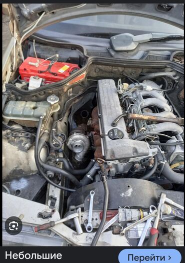 Двигатели, моторы и ГБЦ: Дизельный мотор Mercedes-Benz 1991 г., 2.5 л, Б/у, Оригинал, Германия