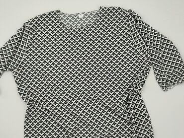 bluzki z dekoltem czarne: Bluzka Damska, XL, stan - Bardzo dobry