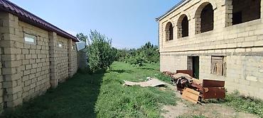 a frame evlər: Satılır: daş konstruksiyalı ikimərtəbəli yarımçıq tikili və həyətyanı — 8