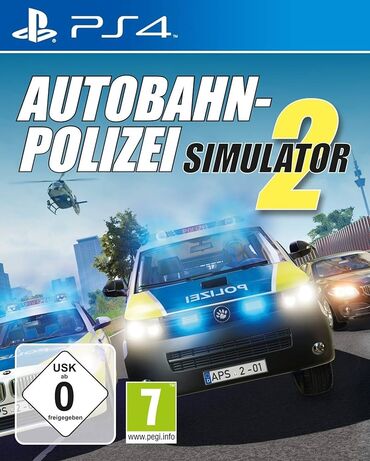 Oyun diskləri və kartricləri: Ps4 autobahn Police simulator 2