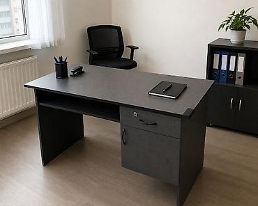 Ofis masası – kompakt və funksional model - Material: laminat/LDSP
