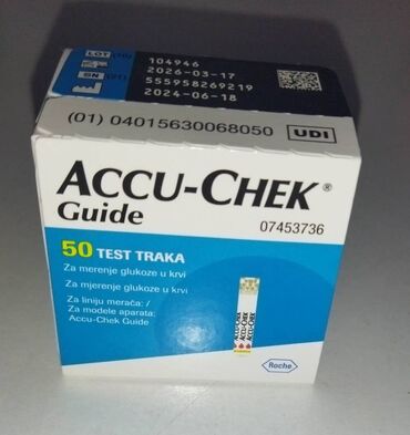 jastuk za dekubitus: Trake za merenje šećera - Accu-Chek Guide! BEOGRAD! Accu-Chek Guide