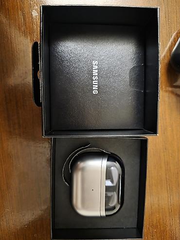 Qulaqcıqlar: İşlənmiş Simsiz (Bluetooth) Qulaqcıqlar, Samsung, rəng - Gümüşü — 5