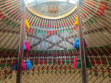 Аренда юрт: Аренда юрты, Каркас Деревянный, 65 баш, Казан, Посуда, С полом — 8