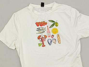 biale majtki: Shein, T-shirt damski, rozmiar XL — 9