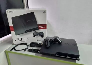 плейстейшен 1 купить: Playstation 3 slim Прошитая Память 320GB Внутри топовых 20игр PES