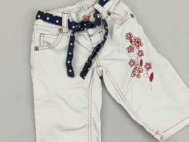 sukienki letnie białe boho: Spodnie jeansowe, EarlyDays, 9-12 m, stan - Idealny