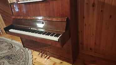 баян инструмент: Akkustik vertikal piano – “Belarus” markası - Korpus: tünd qəhvəyi — 3