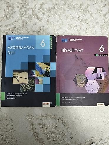 Testlər: Məhsul: 6-cı sinif üçün “Azərbaycan dili” və “Riyaziyyat” — 1