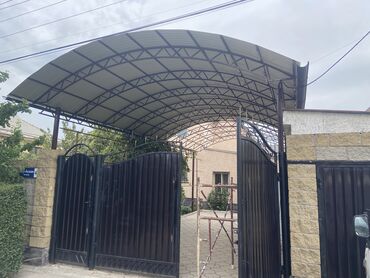 Сварка: Делаем Навес навес сварка Перилы рещетка — 3