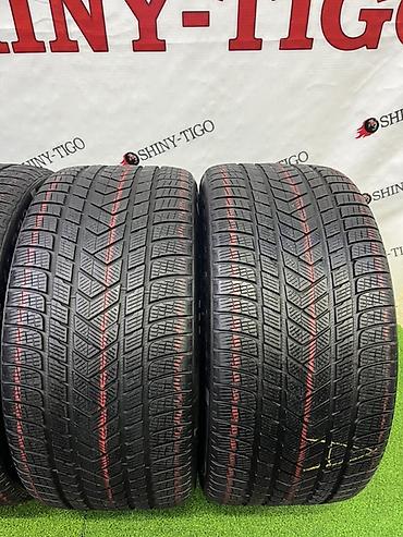 suv: Шины 285 / 40 / R 22, Зима, Б/у, Комплект, Внедорожные (АТ/МТ), Италия, Pirelli — 2