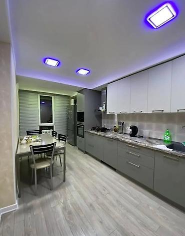 3 3: 3 комнаты, 97 м², Кок-Жар мкр Элитка, 3 этаж, Евроремонт — 5