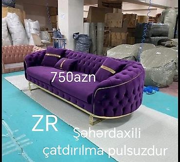 baltalar: Divan, Yeni, Açılmayan, Bazasız, Vеlur parça, Şəhərdaxili pulsuz çatdırılma — 1