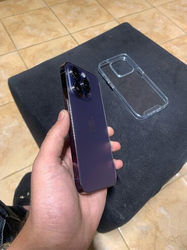 Техника для кухни: IPhone 14 Pro, 256 ГБ, Deep Purple, Отпечаток пальца, Face ID