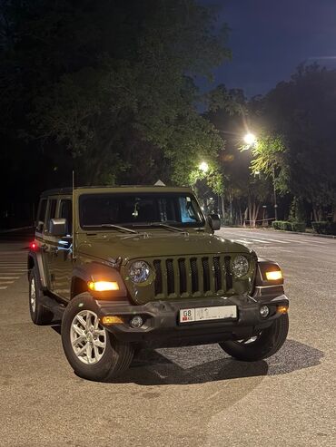 машина альфарт: Jeep Wrangler: 2023 г., 3.6 л, Автомат, Бензин, Внедорожник