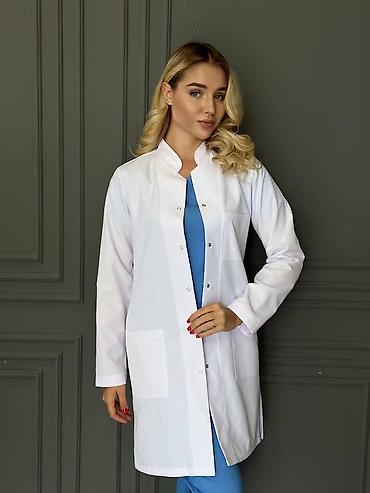 Медицинская одежда: Медицинский халат "Стамбул" Мед халат не мнется Мед костюм Опер халат — 3