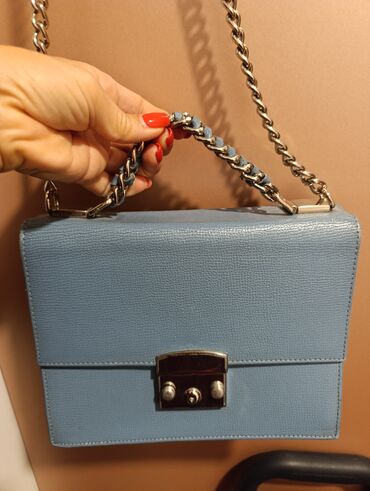 Torbe: Torba za rame, Mona, Materijal: Koža — 7