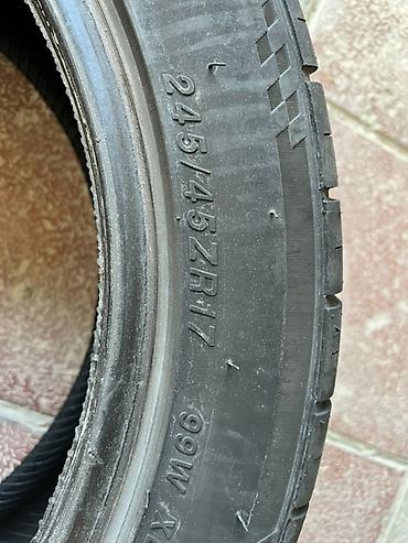 Təkərlər: 4 ədəd avtomobil şini - Növ: Yay (asfalt üçün) - Protektor dizaynı — 9