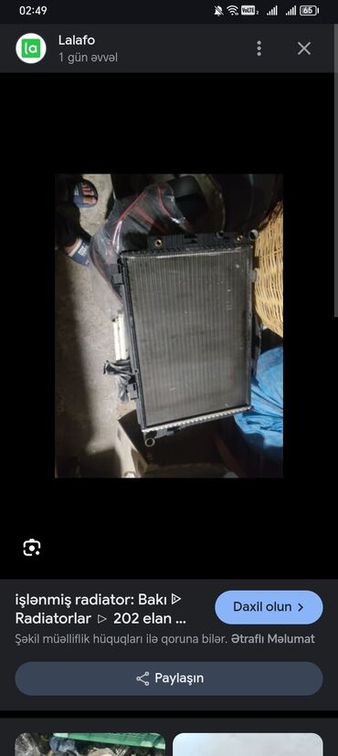 yağ radiator: Islenmis prius 20 kuza radiatoru Gence