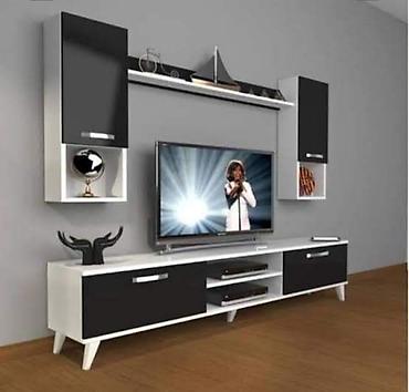 laminatın vurulması: Yeni, Düz TV altlığı, Polkalı, Laminat, Azərbaycan — 9