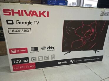 Televizorlar: Yeni Televizor Shivaki 43" Pulsuz çatdırılma