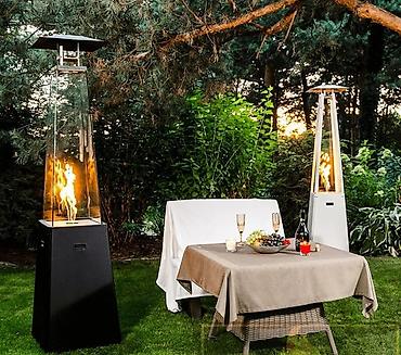 Газовые горелки: Уличные газовые обогреватели/факельные камины для террас и садов В — 1