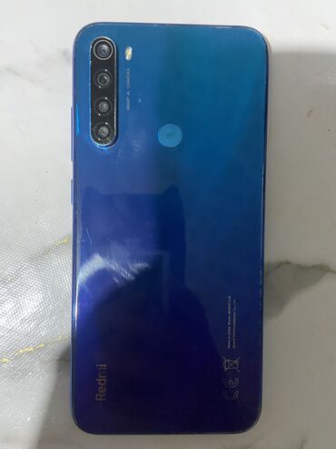 Redmi: Redmi, Redmi Note 8, Б/у, 64 ГБ, цвет - Синий, 2 SIM