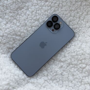 симкарта белайн: IPhone 13 Pro Max, Б/у, 256 ГБ, Sierra Blue, Коробка, Защитное стекло, 83 %
