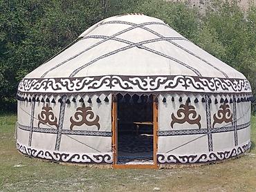 Аренда юрт: Аренда юрты, Каркас Деревянный, 65 баш, С полом, Самовар, Стол — 19