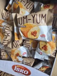 удобрения для сада: YUM-YUM Cake ISKO — бисквитные рулетики с начинкой «солёная карамель»