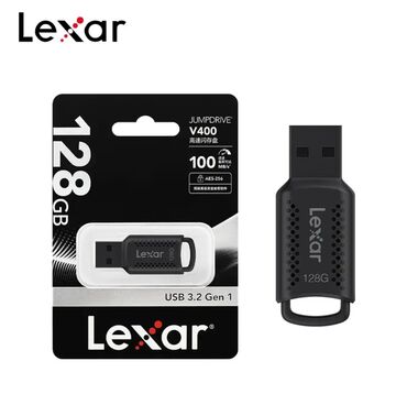 Процессоры: Флеш накопитель 128/64 Гб LEXAR V400, USB 3.2 Gen 1. Новый, в